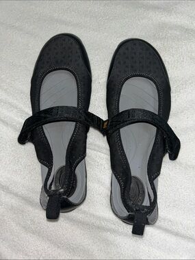 Teva Black Mary Jane Strap Sandals